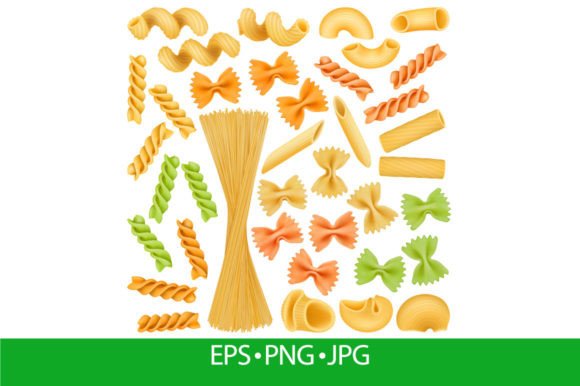 Download Realistic Pasta, Italian Spaghetti - Spaghetti Collection
