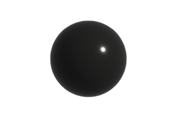 Download 3D Black Ball Geometrical Shape - Black Collection