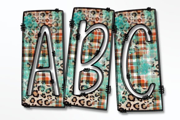 Download Plaid, Turquoise, Leopard Box Doodle PNG - Premium Resources