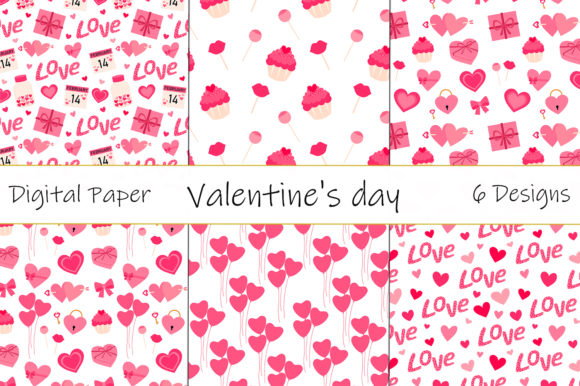 Download Seamless Pattern Valentine's Day Hearts - Valentine's day Collection